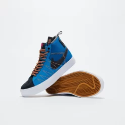 Nike SB Zoom Blazer Mid Premium - Marina / Black -Boutique de chaussures de sport de plein air Nike SB Zoom Blazer Mid Premium Marina Black DC8903 400 3