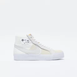 Nike SB - Zoom Blazer Mid Premium "Warning Label" (Summit White)