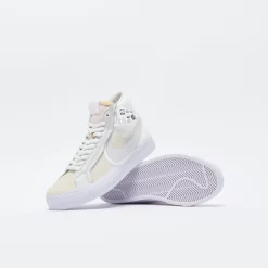 Nike SB - Zoom Blazer Mid Premium "Warning Label" (Summit White) -Boutique de chaussures de sport de plein air Nike SB Zoom Blazer Mid Premium Warning Label Summit White 3