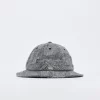 Patta - Pow Check Bell Hat (Dark Gull Gray/Black)