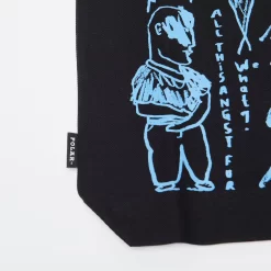 Polar Skate Co - Candelabro Doodle Tote Bag (Black) -Boutique de chaussures de sport de plein air Polar Skate Co Candelabro Doodle ToteBag Black 2