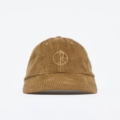 Polar Skate Co - Cord Stroke Logo Cap (Brass)
