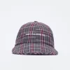 Pop Trading Company - Checked Flexfoam Sixpanel Hat (Grey Check)