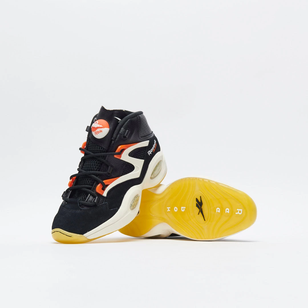 Reebok - Question Pump (Core Black/Classic White/Chalk) 3 Reebok - Question Pump (Core Black/Classic White/Chalk) – Image 3