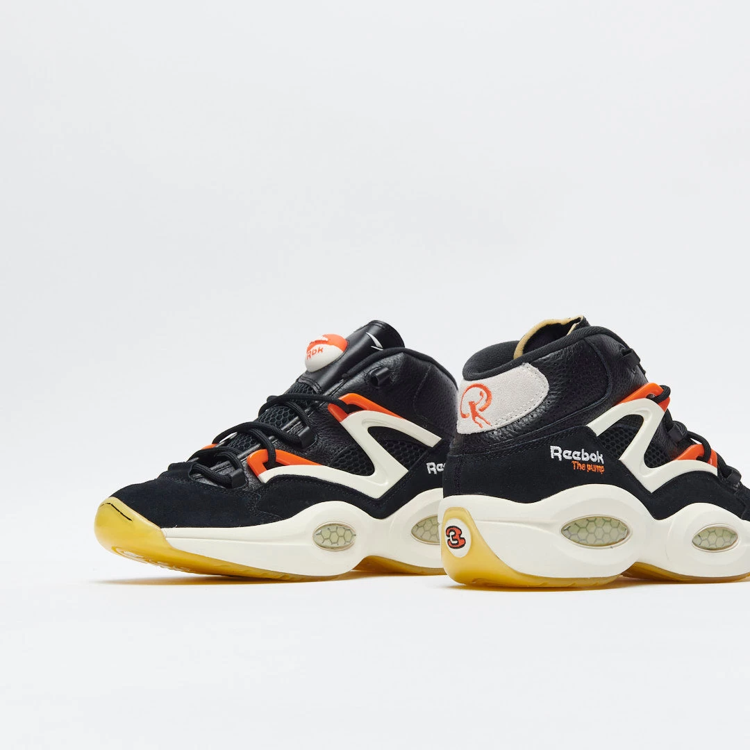 Reebok - Question Pump (Core Black/Classic White/Chalk) 5 Reebok - Question Pump (Core Black/Classic White/Chalk) – Image 5