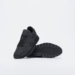 Reebok X Maharishi - Cl Leather 1 (Black) -Boutique de chaussures de sport de plein air Reebok x Maharishi CL Leather 1 Black 3