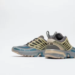 Salomon - ACS PRO (Pewter/Monument/Aegean) -Boutique de chaussures de sport de plein air Salomon ACS PRO Pewter Monument Aegean 6