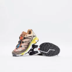 Salomon Solomon - Xt -4 (Delicioso/Toffee/Empire Yellow) -Boutique de chaussures de sport de plein air Salomon XT 4 Delicioso Toffee Empire Yellow 3