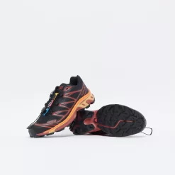 Salomon Solomon - Xt -6 (Black/Chocolate/Plum/Vibrant) -Boutique de chaussures de sport de plein air Salomon XT 6 Black Chocolate Plum Vibrant 3