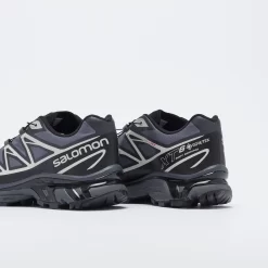 Salomon Solomon - Xt -6 GTX (Black/Ebony/Lunar Rock) -Boutique de chaussures de sport de plein air Salomon XT 6 GTX Black Ebony LunarRock 5