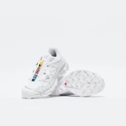 Salomon - XT-6 (White/White/Lunar Rock) -Boutique de chaussures de sport de plein air Salomon XT 6 White White Lunar Rock L41252900 3