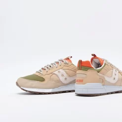 Saucony - Shadow 5000 Outdoor (Khaki/Orange) -Boutique de chaussures de sport de plein air Saucony Shadow 5000 Outdoor Khaki Orange 5