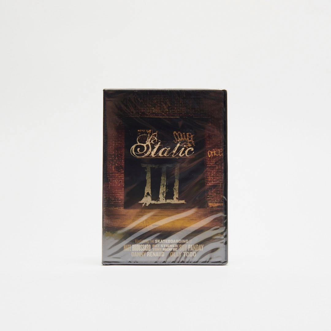 Static III Video DVD 1 Static III Video DVD
