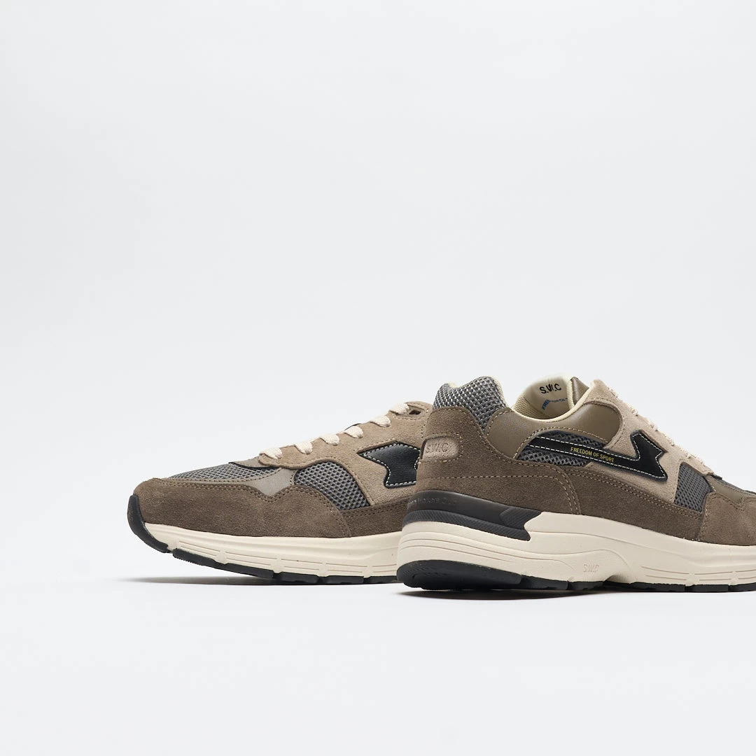 Stepney Workers Club - Amiel S -Strike Suede Mix (Gray) 5 Stepney Workers Club - Amiel S -Strike Suede Mix (Gray) – Image 5