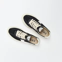 Stepney Workers Club - Dellow S-Strike Canvas (Black/White) -Boutique de chaussures de sport de plein air Stepney Workers Club Dellow S Strike Canvas Black White 7