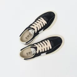 Stepney Workers Club - Many S -Strike Suede (Black/White) -Boutique de chaussures de sport de plein air Stepney Workers Club Dellow S Strike Suede Black White 7