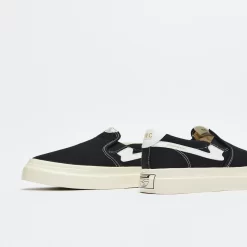 Stepney Workers Club - Lister S-Strike Canvas (Black/White) -Boutique de chaussures de sport de plein air Stepney Workers Club Lister S Strike Canvas Black White 5