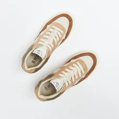 Stepney Workers Club - Pearl S-Strike Suede Mix (Bark) -Boutique de chaussures de sport de plein air Stepney Workers Club Pearl S Strike Suede Mix Bark 7