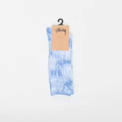 Stussy Stüssy - Dyed Ribbed Crew Socks (Blue)
