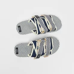 Suicoke - Moto Jc01 (Ivory/Navy) -Boutique de chaussures de sport de plein air Suicoke Moto Jc01 Ivory Navy 5