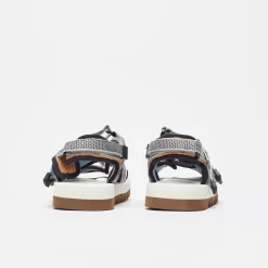 Suicoke - Zip-Ab (Navy/White/Light Brown) -Boutique de chaussures de sport de plein air Suicoke Zip Ab Navy White Light Brown 4