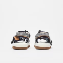 Suicoke - Zip-Ab (Navy/White/Light Brown) -Boutique de chaussures de sport de plein air Suicoke Zip Ab Navy White Light Brown 6