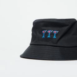 Tired Skateboards - Dirty Martini Washed Bucket Cap (Black) -Boutique de chaussures de sport de plein air Tired Skateboards Dirty Martini Washed Bucket Cap black 4