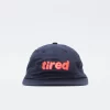Tired Skateboards - Lower Case Block Cap (Navy)
