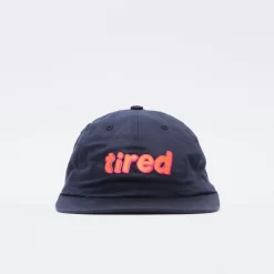Tired Skateboards - Lower Case Block Cap (Navy)