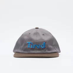 Tired Skateboards - Tired Tone Logo Cap (Gray/Brown)