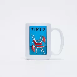 Tired Skateboards - Wobbly Seats Mug (White)