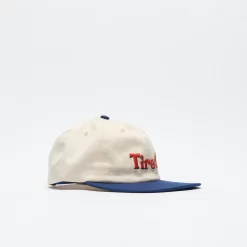 Tired Skateboards - TIRED TONE TONE LOGO CAP (CREAM/DARK Blue) -Boutique de chaussures de sport de plein air TiredSkateboards Tired Two Tone Logo Cap Cream Dark Blue 2