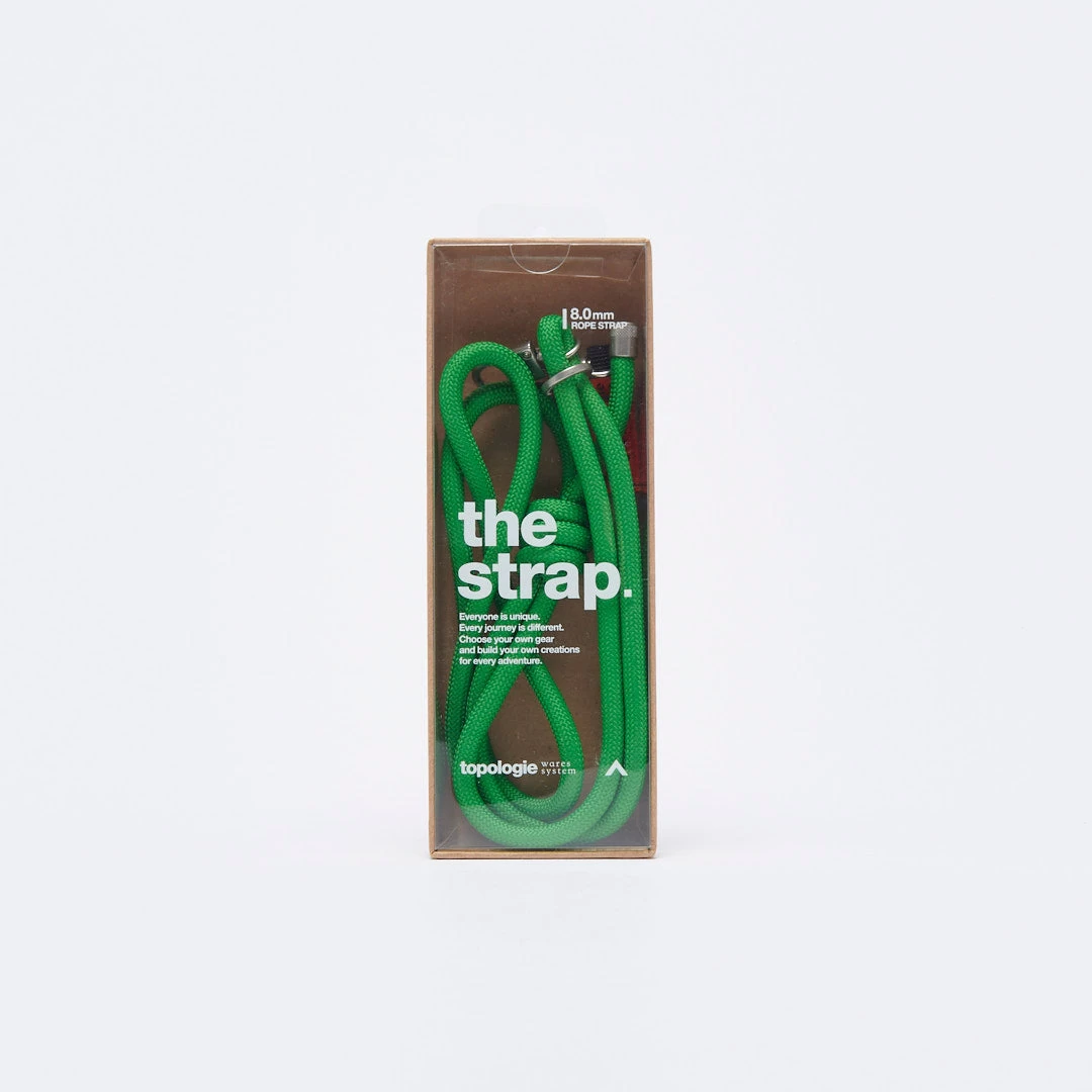 Topology - Wares Straps 8.0mm Rope Strap (Green Solid) 1 Topology - Wares Straps 8.0mm Rope Strap (Green Solid)