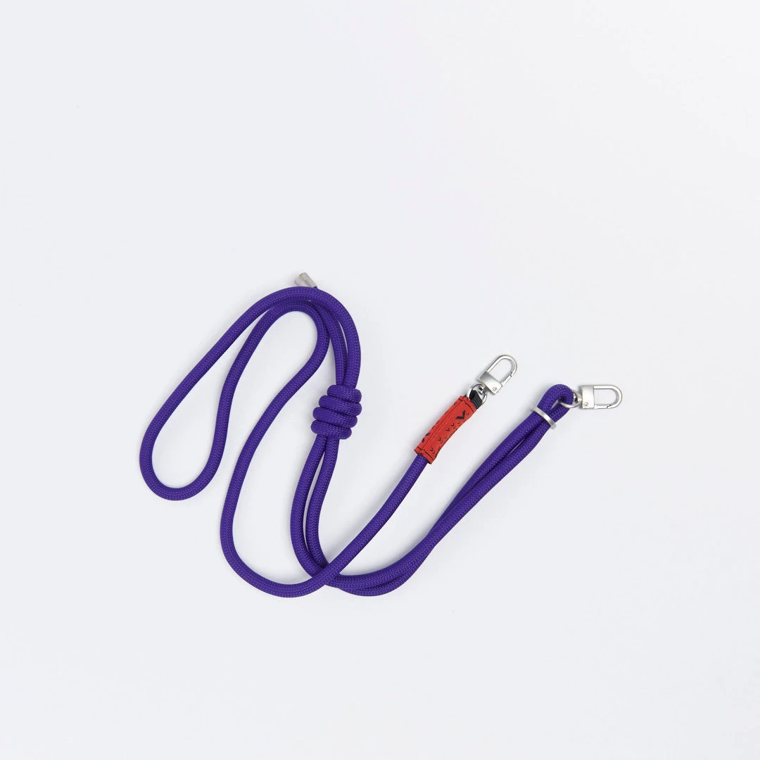 Topology - Wares Straps 8.0mm Rope Strap (Purple Solid) 2 Topology - Wares Straps 8.0mm Rope Strap (Purple Solid) – Image 2