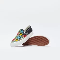 Vans - UA Classic Slip-On 98 DX "Craft" (Multi Black) -Boutique de chaussures de sport de plein air Vans UA Classic Slip On 98 DX Craft Multi Black 3