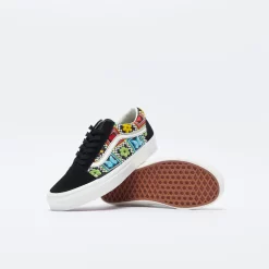 Vans - UA Old Skool 36 DX "Craft" (Multi/Black) -Boutique de chaussures de sport de plein air Vans UA Old Skool 36 DX Craft Multi Black 3