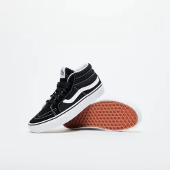 Vans - UA SK8-Mid Reissue (Black/True White) -Boutique de chaussures de sport de plein air Vans UA SK8 Mid Reissue Black TrueWhite 3