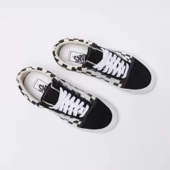 Vans Vault - OG Old Skool LX Checkerboard (Black/White) -Boutique de chaussures de sport de plein air Vans Vault OG Old Skool L Checker Black White 7