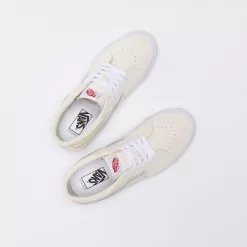 Vans Vault - OG Sk8 Mid LX (White/White) -Boutique de chaussures de sport de plein air Vans Vault OG Sk8 Mid Lux White White 7