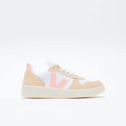 Veja V -10 Alveomesh - White Bellini Almond