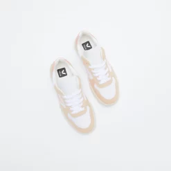 Veja V -10 Alveomesh - White Bellini Almond -Boutique de chaussures de sport de plein air Veja V 10 Alveomesh White Bellini Almond 6