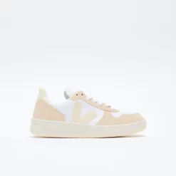 Veja V -10 Alveomesh - White Butter Almond
