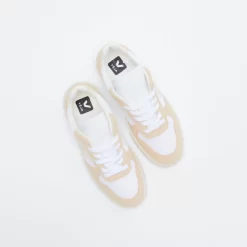 Veja V -10 Alveomesh - White Butter Almond -Boutique de chaussures de sport de plein air Veja V 10 Alveomesh White Butter Almond 6