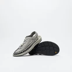 Keen - UNEEK (Silver Gray/Drizzle) -Boutique de chaussures de sport de plein air keen Uneek Silver Grey Drizzle 3